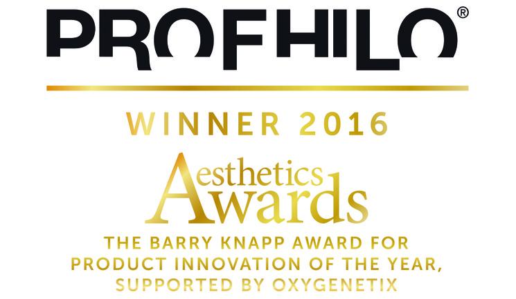 Profhilo Winnaar Aesthetics Award 2016